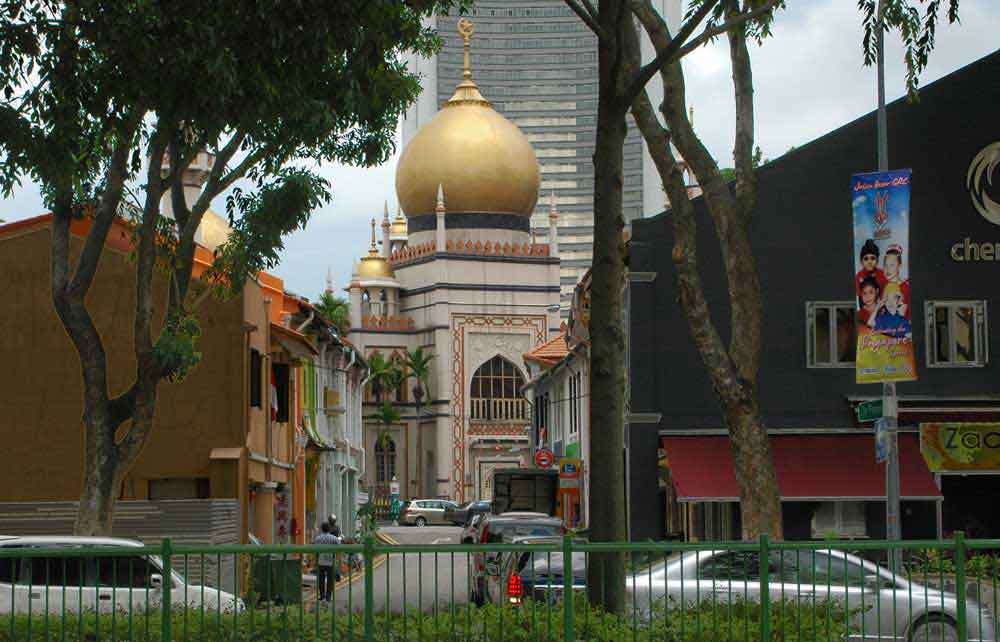 12 - Rep. de Singapur - Singapur, mezquita del Sultan
